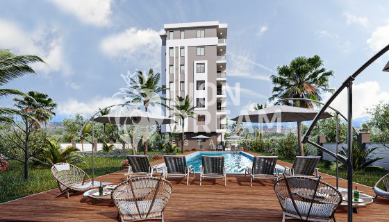 Kepez Göksu Mah. Satılık 2 Bloklu Tamamı 2+1 Havuzlu Rezidanslar